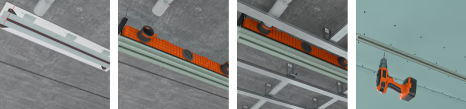 ERGOVENT LINEO PRO SINGLE detail ERGOVENT LINEO PRO SINGLE instalace